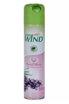Освежитель воздуха Gold wind 2 в 1 Floral bluesl 300 мл