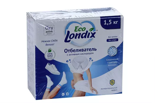 Отбеливатель Londix Eco д/белья с активным кислородом 1,5 кг