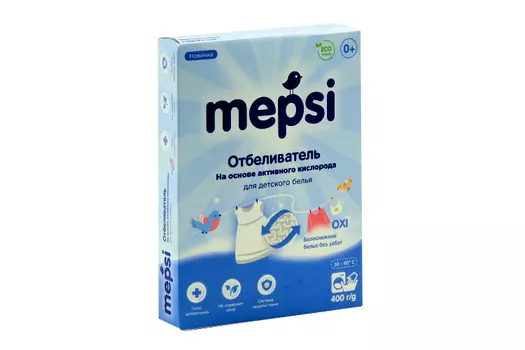 Отбеливатель MEPSI д/детского белья кислородный 400 г