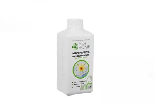 Отбеливатель-пятновыводитель Clean Home д/любых тканей 1 л