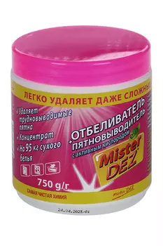 Отбеливатель-пятновыводитель Mister Dez Eco-Cleaning с активным кислородом 750 г