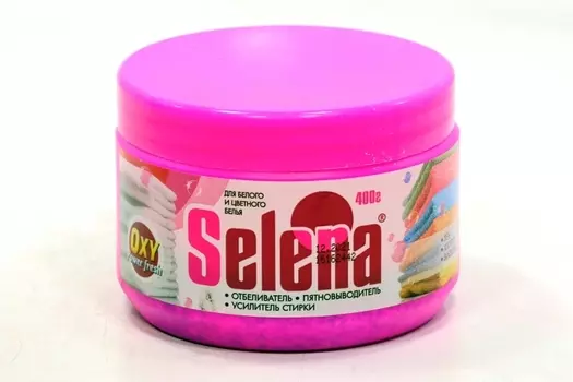Отбеливатель Selena усилитель стирки, 400 г