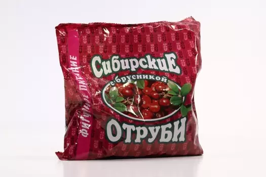 Отруби Сибирские с брусникой, 200 г, порошок