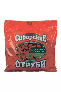 Отруби Сибирские с шиповником, 200 г, порошок