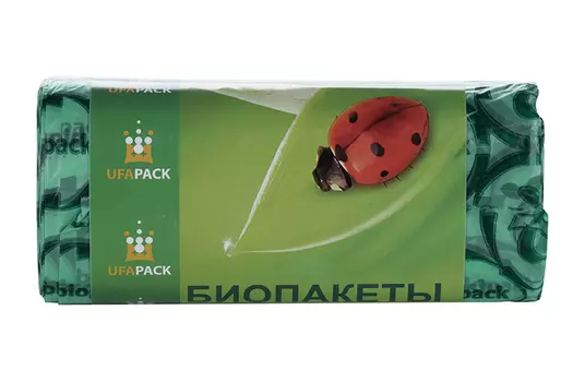 Пакеты UFAPACK био д/мусора 60 л, 20 шт
