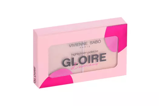 Палетка хайлайтеров Vivienne Sabo Gloire d'amour 02