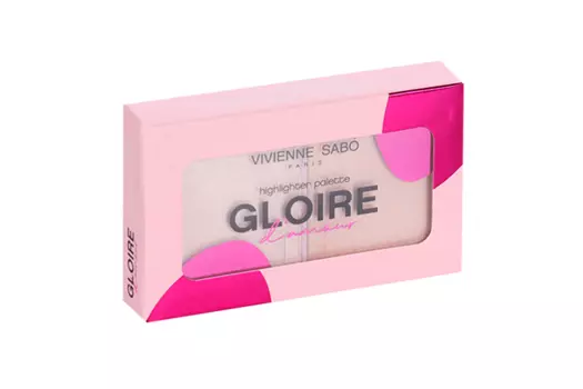 Палетка хайлайтеров Vivienne Sabo Gloire d'amour
