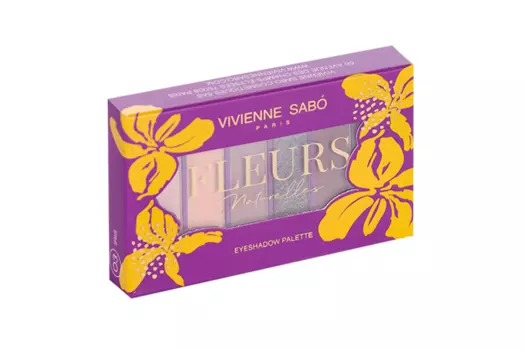 Палетка теней Vivienne Sabo Fleurs naturelles 03 д/век