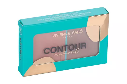 Палетка Vivienne Sabo Naturel 04 д/контуринга лица