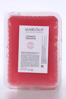 Парафин косметический Фарм эффект MARLOUP PROFESSIONAL малина в пласт упак, 350 г
