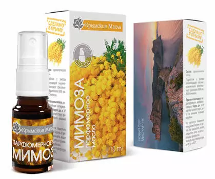 Парфюмерное масло Мимоза ТМ "Крымские масла, спрей, 10 мл
