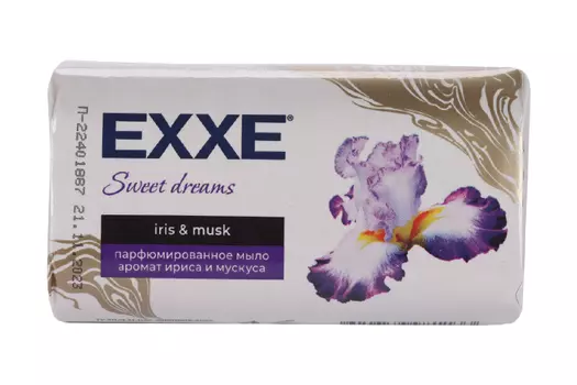 Парфюмированное мыло EXXE Аромат ириса и мускуса, 140 г