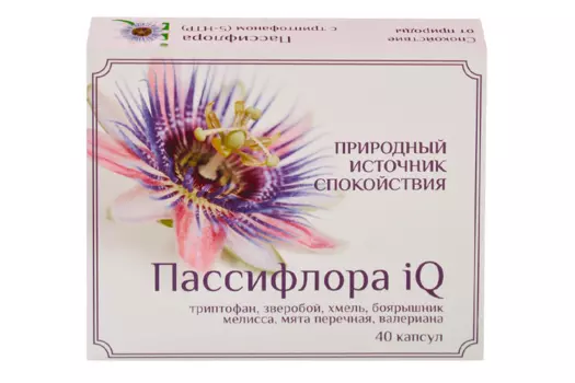 Пассифлора IQ, 40 шт, капсулы