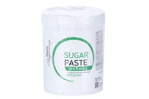 Паста Nano Sugaring д/депиляции Normal средняя, 800 г