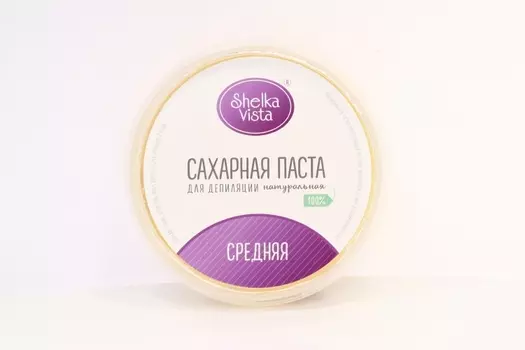 Паста сахарная SHELKAVISTA средняя д/депиляции, 200 г