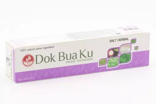 Паста зубная Twin Lotus Herbal Plus Salt с травами и солью 90 гр