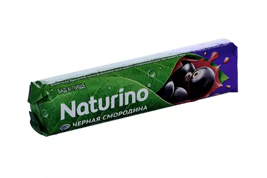 Пастилки Натурино черная смородина, 4,2 г, 8 шт