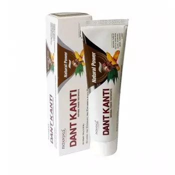 PATANJALI Dant Kanti Natural Power Toothpaste Зубная паста аюрведическая на травах Дент Канти 150г