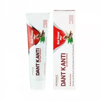 PATANJALI Dant Kanti Red Power Toothpaste Зубная паста с аюрведическими травами 150г