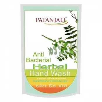 PATANJALI Herbal Handwash Anti Bacterial Антибактериальное травяное мыло для рук 200мл
