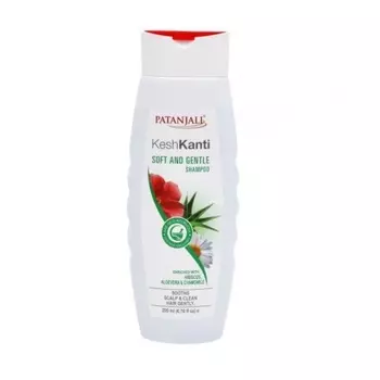PATANJALI Kesh Kanti Soft And Gentle Shampoo Мягкий шампунь для волос Кеш Канти 200мл