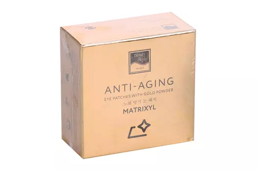 Патчи Beauty Style Матриксил золотые гидрогел д/глаз против морщин, 60 шт