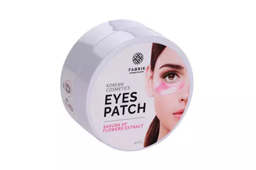 Патчи Fabrik cosmetology с экстрактом сакуры д/глаз, 60 шт
