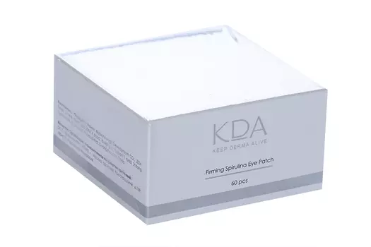 Патчи КДА д/области вокруг глаз увлажнение и питание со спирулиной, 60 шт