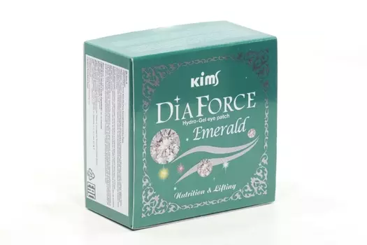 Патчи Kims Dia Force Emerald Hydro-Gel Eye Patch, 1,2 г, 60 шт