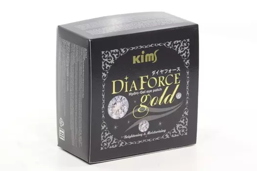 Патчи Kims Dia Force Gold Hydro-Gel Eye Patch, 1,2 г, 60 шт