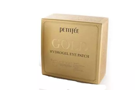 Патчи Петитфи Голд EGF д/области вокруг глаз гидрогелевые золото, 60 шт