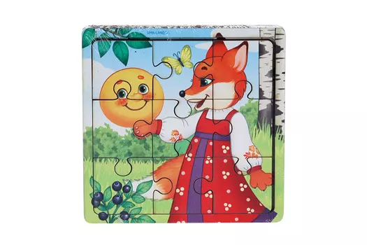 Пазл «Колобок», 9 деталей