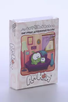 Пазл Нескучные игры Ам Ням фигурный деревянный