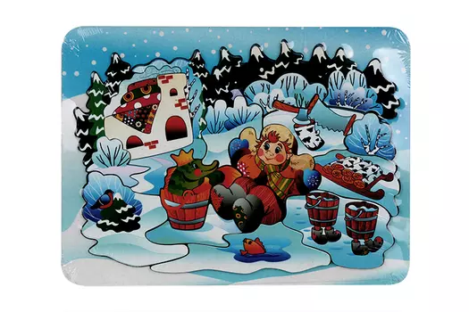 Пазл Нескучные игры емеля 15 деревянных деталей