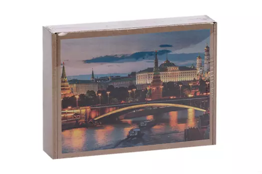 Пазл Нескучные игры Москва фигурный деревянный