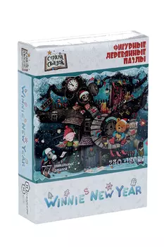 Пазл Нескучные игры страна сказок Winnie New Year 77 элементов