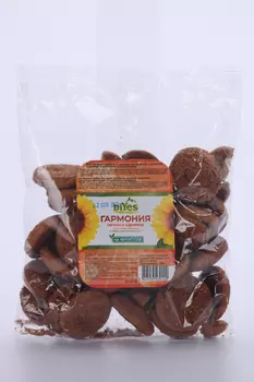 Печенье Гармония с кунжутом, отрубями и семечками подсолнечника на фруктозе, 350 г