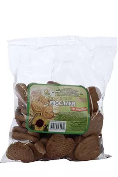Печенье Мюслики на фруктозе, 330 г