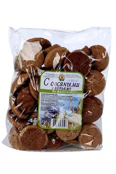 Печенье сдобное с овсяными хлопьями на фруктозе, 350 г