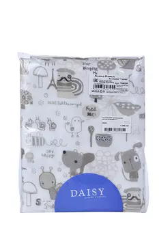 Пеленка DAISY хлопок улитки 90х145 см бежевый