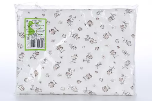 Пеленка Фабрика Бамбук трикотажная лоно молочный 90х120 см