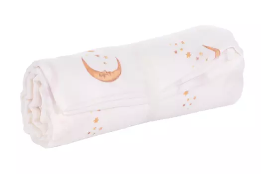 Пеленка Firstday Месяц муслиновая д/новорожденных малышей 120х120 см