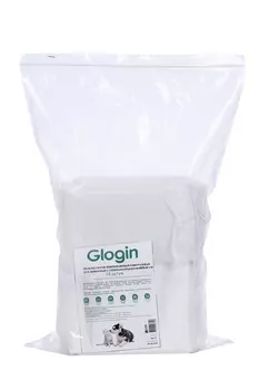 Пеленка GLOGIN super д/животных впитывающая одноразовая с суперабсорбентом 60х40 см 15 шт