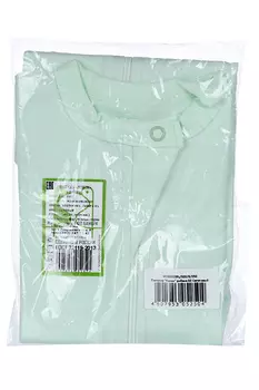 Пеленка-кокон Фабрика Бамбук трикотажная эластичная на молнии салатовая р 50-36