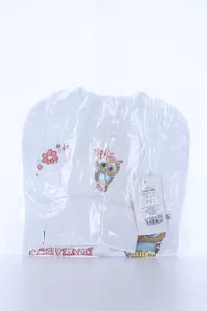 Пеленка-кокон Лакшэри Бейби с принтом наша совушка р (62-68)