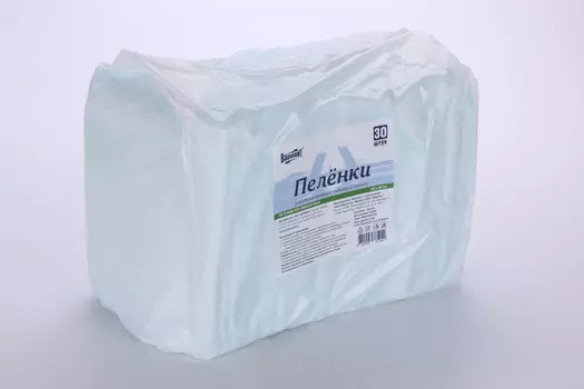 Пеленка Вариант одноразовая гигиеническая 60х60 см, 30 шт