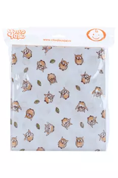 Пеленки Чудо-Чадо ситцевые сыночку совушки, 4 шт