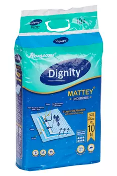 Пеленки Dignity Mattey однораз 60х90 см, 10 шт