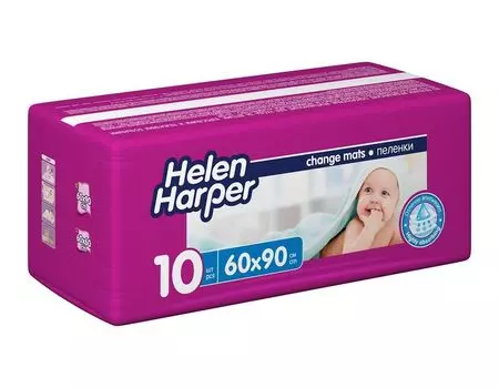 Пеленки Хелен Харпер беби дет впитывающие 60х90 см, 10 шт