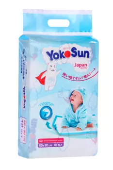 Пеленки ЙокоСан однораз дет 60х90 см, 10 шт
